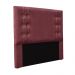 Cabeceira Decorativa Queen Size 1,60M Kors Veludo Vinho G63 - Gran Belo