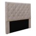 Cabeceira Decorativa Queen Size 1,60M Tàzio Linho Areia G63 - Gran Belo
