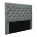 Cabeceira Decorativa Queen Size 1,60M Tàzio Veludo Cinza G63 - Gran Belo