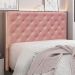 Cabeceira Decorativa Queen Size 1,60M Tàzio Veludo Rosa G63 - Gran Belo