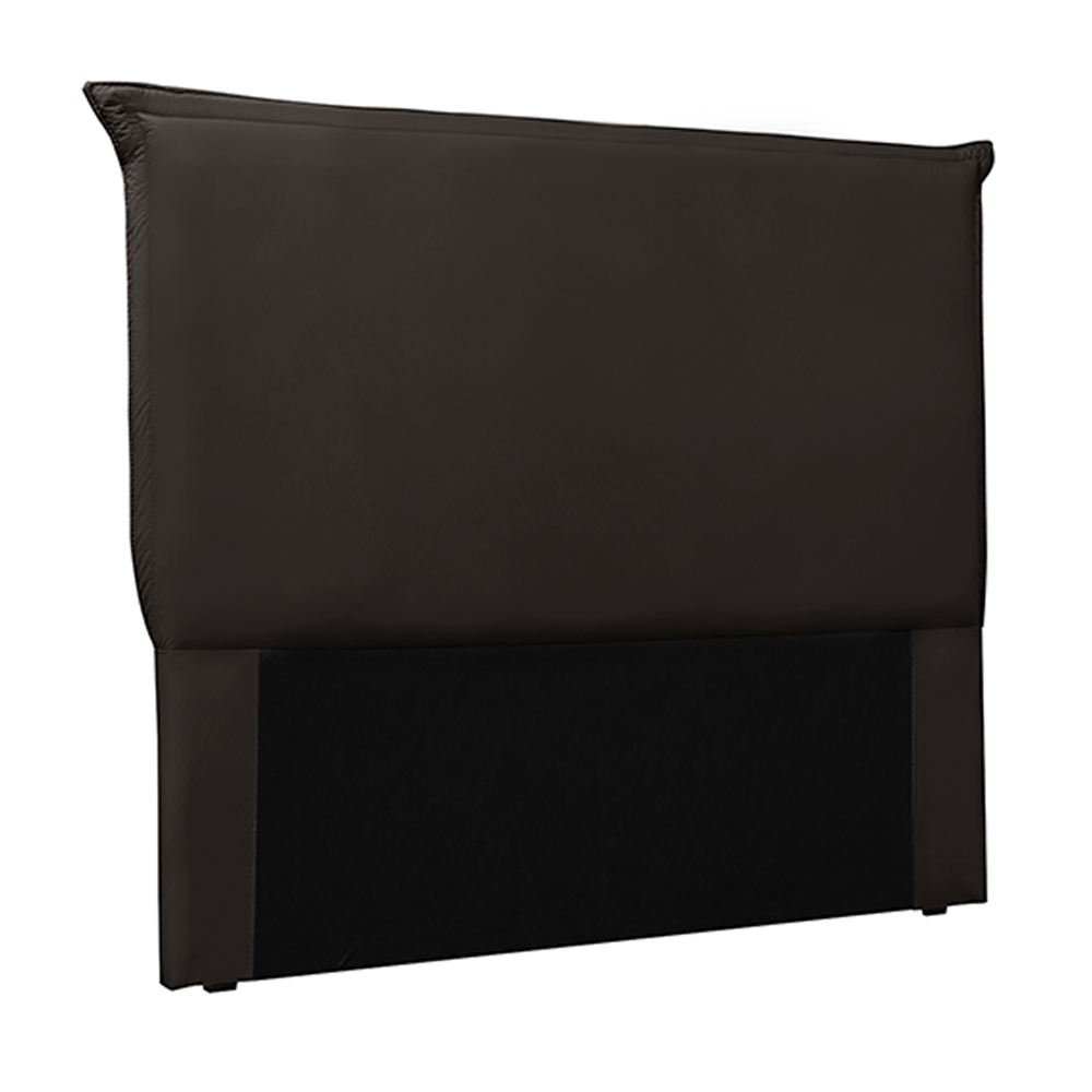 Cabeceira Decorativa Queen Size 1,60M Trento PU Marrom G63 - Gran Belo