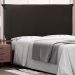 Cabeceira Decorativa Queen Size 1,60M Trento PU Marrom G63 - Gran Belo