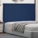 Cabeceira Decorativa Queen Size 1,60M Trento Suede Azul Marinho G63 - Gran Belo