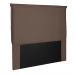 Cabeceira Decorativa Queen Size 1,60M Trento Suede Caramelo G63 - Gran Belo