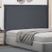 Cabeceira Decorativa Queen Size 1,60M Trento Suede Cinza G63 - Gran Belo