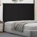 Cabeceira Decorativa Queen Size 1,60M Trento Suede Preto G63 - Gran Belo