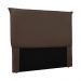 Cabeceira Decorativa Queen Size 1,60M Trento Veludo Marrom G63 - Gran Belo