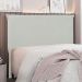 Cabeceira Decorativa Queen Size 1,60M Trento Veludo Prata G63 - Gran Belo