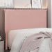 Cabeceira Decorativa Queen Size 1,60M Trento Veludo Rosa G63 - Gran Belo