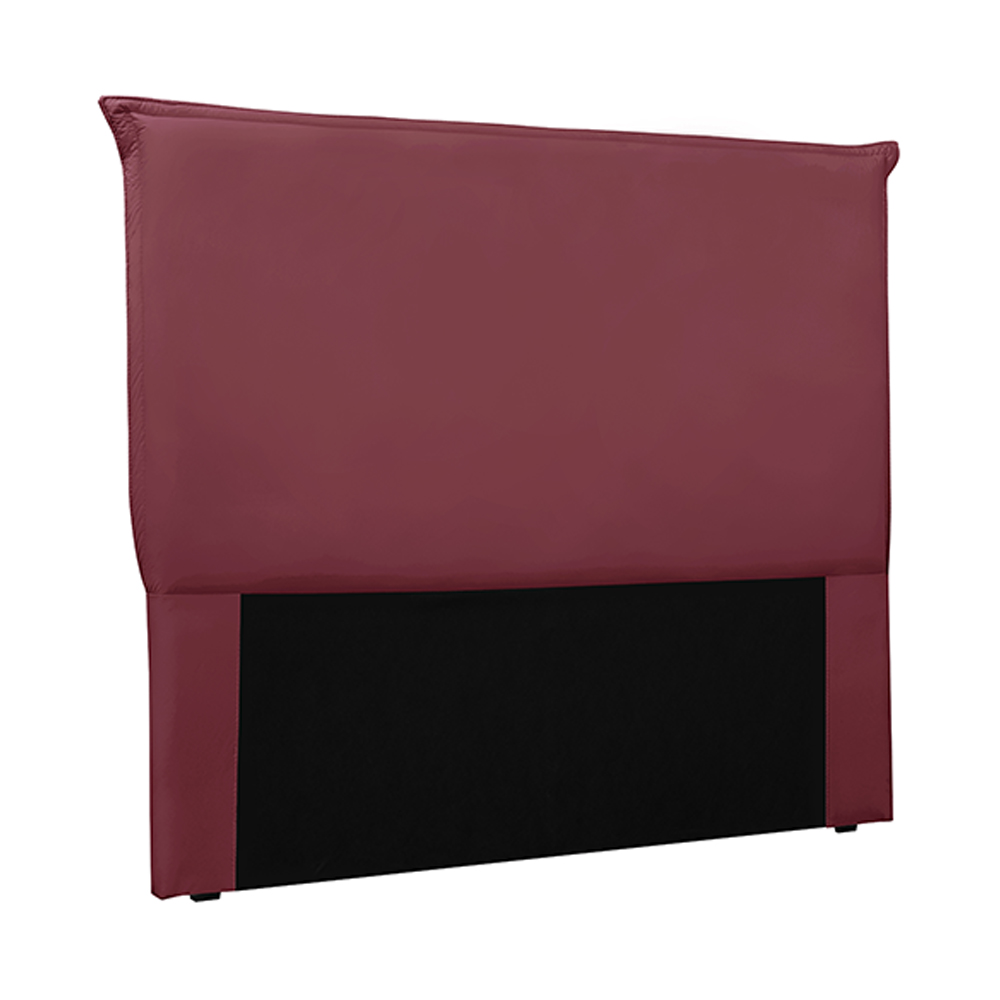 Cabeceira Decorativa Queen Size 1,60M Trento Veludo Vinho G63 - Gran Belo