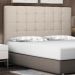 Cabeceira Decorativa Queen Size 1,60M Tropea Suede Bege G63 - Gran Belo