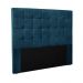 Cabeceira Decorativa Queen Size 1,60M Tropea Veludo Azul Marinho G63 - Gran Belo