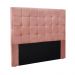 Cabeceira Decorativa Queen Size 1,60M Tropea Veludo Rosa G63 - Gran Belo