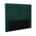 Cabeceira Decorativa Queen Size 1,60M Tropea Veludo Verde Floresta G63 - Gran Belo