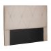 Cabeceira Decorativa Queen Size 1,60M Yves Suede Bege G63 - Gran Belo