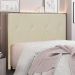 Cabeceira Decorativa Queen Size 1,60M Yves Veludo Bege G63 - Gran Belo