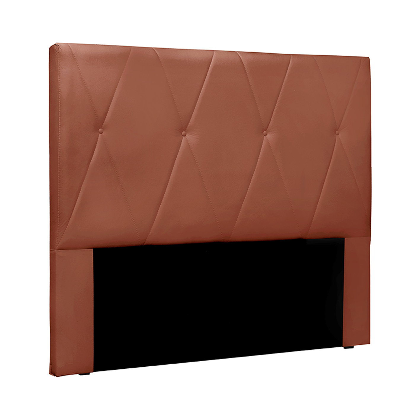 Cabeceira Decorativa Queen Size 1,60M Yves Veludo Cobre G63 - Gran Belo