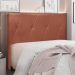 Cabeceira Decorativa Queen Size 1,60M Yves Veludo Cobre G63 - Gran Belo