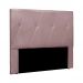 Cabeceira Decorativa Queen Size 1,60M Yves Veludo Lilás G63 - Gran Belo