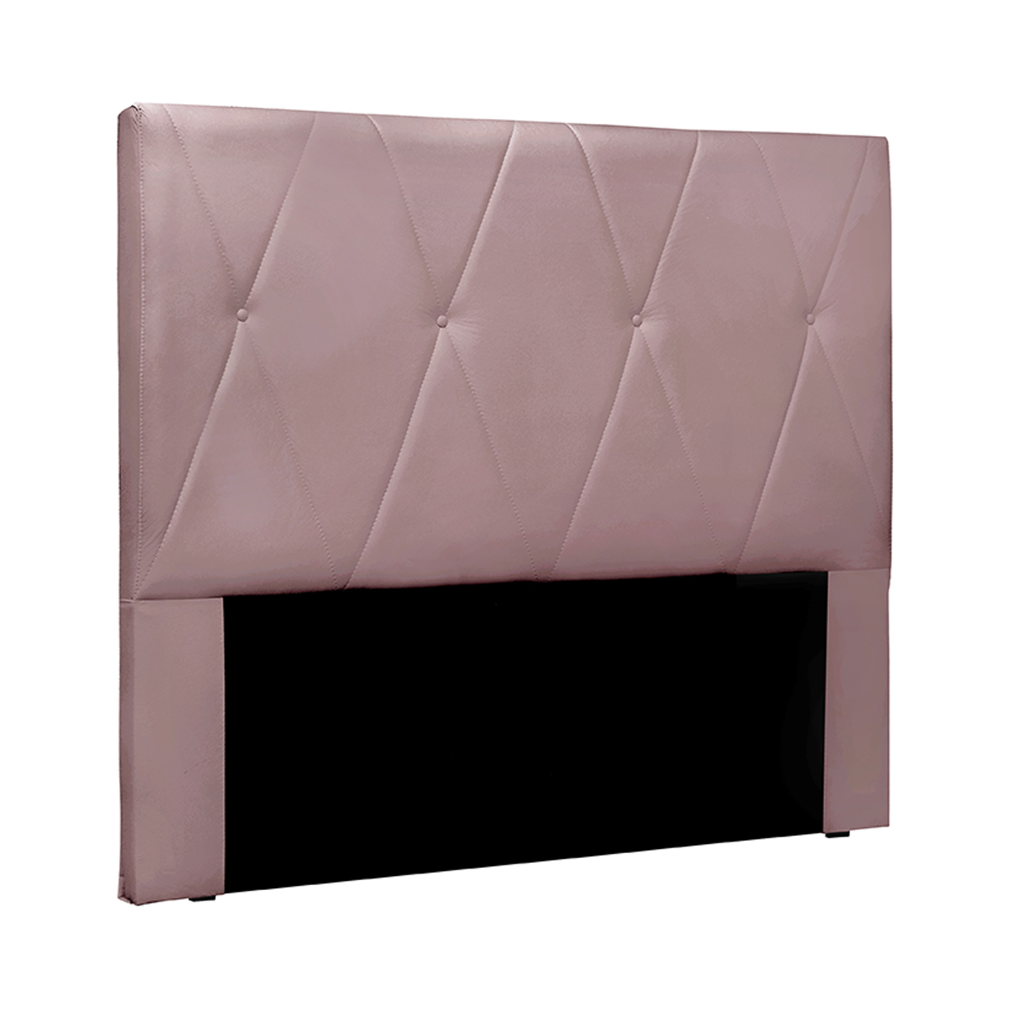 Cabeceira Decorativa Queen Size 1,60M Yves Veludo Lilás G63 - Gran Belo