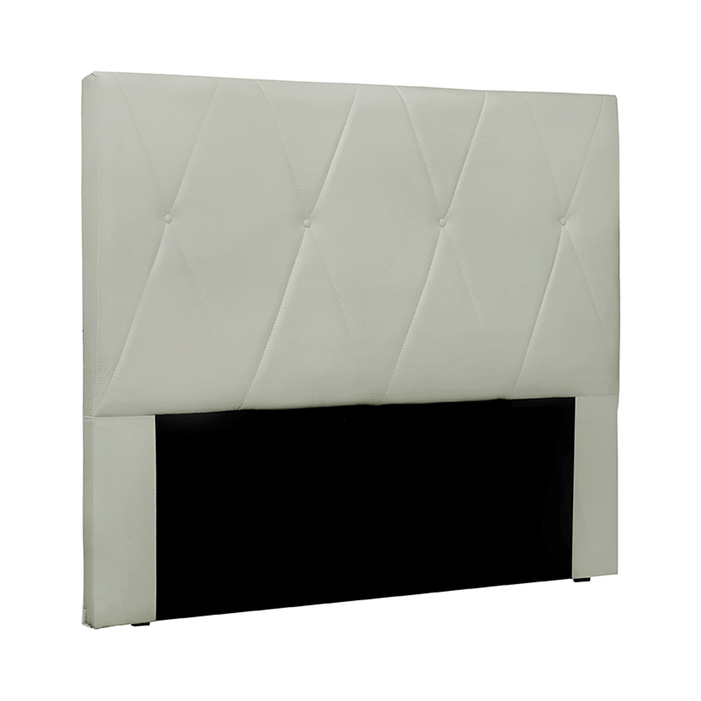 Cabeceira Decorativa Queen Size 1,60M Yves Veludo Prata G63 - Gran Belo