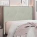 Cabeceira Decorativa Queen Size 1,60M Yves Veludo Prata G63 - Gran Belo