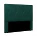 Cabeceira Decorativa Queen Size 1,60M Yves Veludo Verde Floresta G63 - Gran Belo