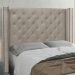 Cabeceira Decorativa Queen Size 1,84M Loewe Linho Areia G63 - Gran Belo