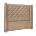 Cabeceira Decorativa Queen Size 1,84M Loewe Suede Bege G63 - Gran Belo