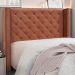 Cabeceira Decorativa Queen Size 1,84M Loewe Veludo Cobre G63 - Gran Belo