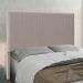 Cabeceira Decorativa Queen Size Casal 1,60M Erza Linho Areia G63 - Gran Belo
