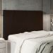 Cabeceira Decorativa Spezia Casal 140cm Veludo Marrom G32 - Gran Belo