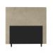 Cabeceira Decorativa Spezia King 193cm Veludo Bege G32 - Gran Belo