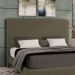 Cabeceira Design para Cama Queen Bezos Pés em Madeira Veludo Castor G91 - Gran Belo