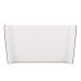 Cabeceira Design para Cama Queen Torres Pés em Madeira PU/Bouclê Marrom/Off White G91 - Gran Belo