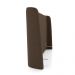 Cabeceira Design para Cama Queen Torres Pés em Madeira Veludo Marrom G91 - Gran Belo