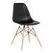 Cadeira Decorativa para Sala e Cozinha Garabit Preto G04 - Gran Belo