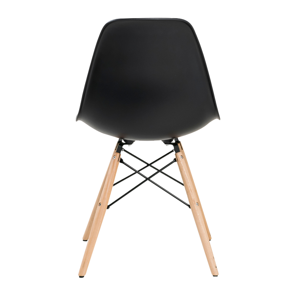 Cadeira Decorativa para Sala e Cozinha Garabit Preto G04 - Gran Belo