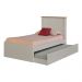 Cama Bibox Solteiro Reino Off White G68 - Gran Belo