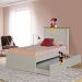 Cama Bibox Solteiro Reino Off White G68 - Gran Belo