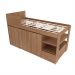 Cama Infantil Juvenil Multifuncional CM8021 MDP Amêndoa G69 - Gran Belo