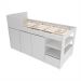 Cama Infantil Juvenil Multifuncional CM8021 MDP Branco G69 - Gran Belo