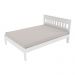 Cama de casal MDP CM8007 Branco G69 - Gran Belo