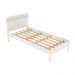 Cama de solteiro MDP CM8010 Branco G69 - Gran Belo