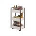 Carrinho Multiuso 3 Prateleiras Cozinha Vallue Branco G96 - Gran Belo