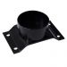 Chapinha Chapa Elevada com Tubo Fixação Pés Palito Rosca 5/16 Preto G59