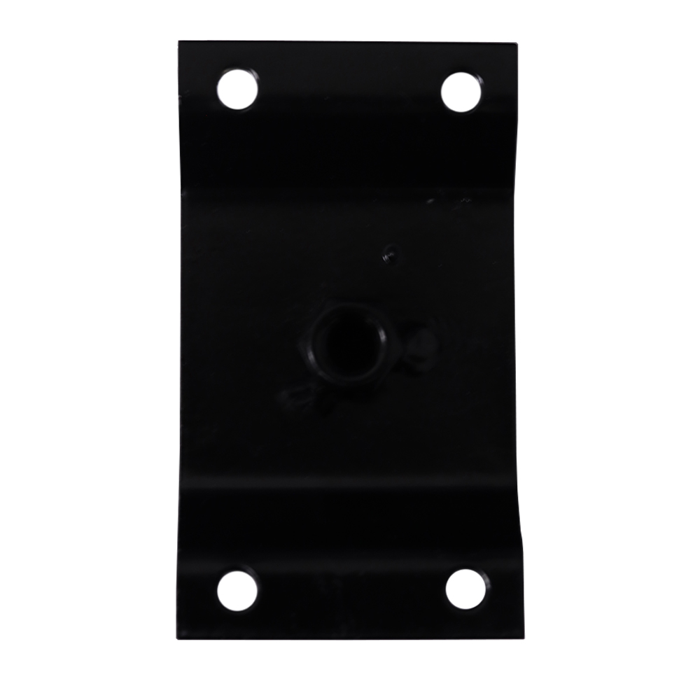 Chapinha Chapa Elevada com Tubo Fixação Pés Palito Rosca 5/16 Preto G59