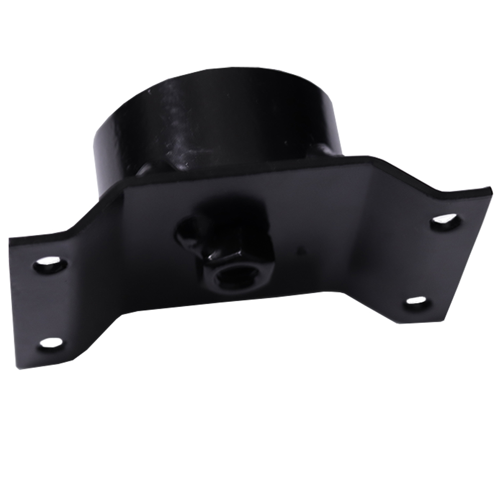 Chapinha Chapa Elevada com Tubo Fixação Pés Palito Rosca 5/16 Preto G59