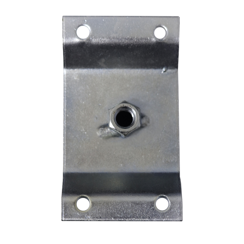 Chapinha Chapa Elevada com Tubo Fixação Pés Palito Rosca 5/16 Zincada G59