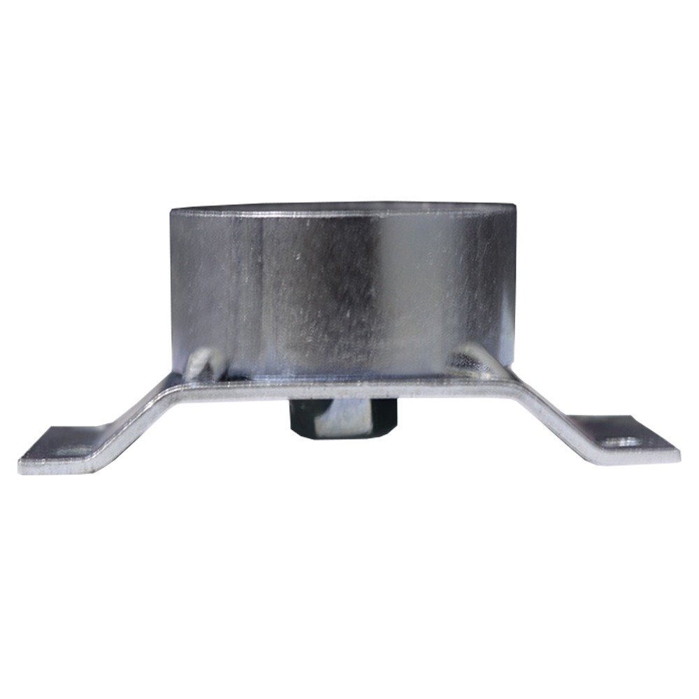 Chapinha Chapa Elevada com Tubo Fixação Pés Palito Rosca 5/16 Zincada G59
